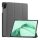 Gigapack Honor Pad X8a GIGAPACK Tok álló, bőr hatású aktív FLIP, asztali tartó, SÖTÉTSZÜRKE