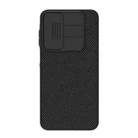   Nillkin Samsung A16 5G NILLKIN CAMSHIELD szilikon telefonvédő ütésállóság, csíkos, FEKETE