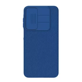   Nillkin Samsung A16 5G NILLKIN CAMSHIELD szilikon telefonvédő ütésállóság, csíkos, SÖTÉTKÉK