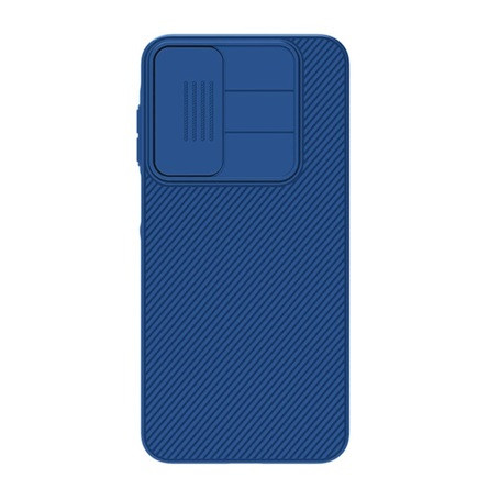 Nillkin Samsung A16 5G NILLKIN CAMSHIELD szilikon telefonvédő ütésállóság, csíkos, SÖTÉTKÉK
