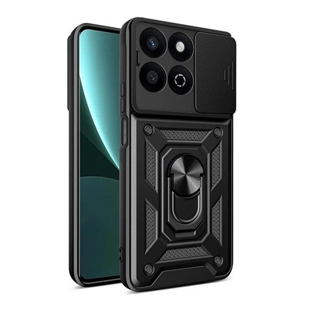 Gigapack Honor 200 Smart GIGAPACK Defender szilikon telefonvédő ütésállóság, kameravédő, FEKETE
