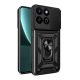 Gigapack Honor 200 Smart GIGAPACK Defender szilikon telefonvédő ütésállóság, kameravédő, FEKETE