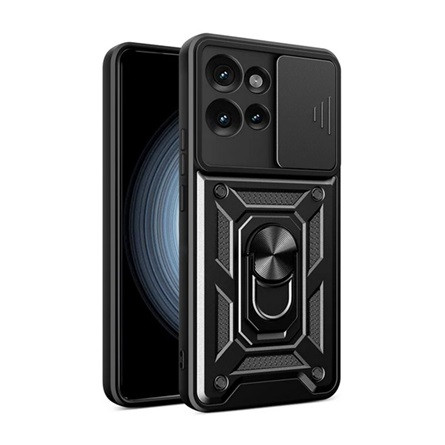 Gigapack Motorola Edge 50 GIGAPACK Defender szilikon telefonvédő ütésállóság, kameravédő, FEKETE