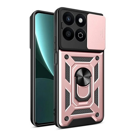 Gigapack Honor 200 Smart GIGAPACK Defender szilikon telefonvédő ütésállóság, kameravédő, ROZÉARANY
