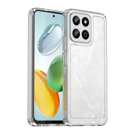 Gigapack Honor 200 Smart GIGAPACK Szilikon telefonvédő ütésállóság, átlátszó hátlap, ÁTLÁTSZÓ