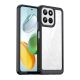 Gigapack Honor 200 Smart GIGAPACK Szilikon telefonvédő ütésállóság, átlátszó hátlap, FEKETE