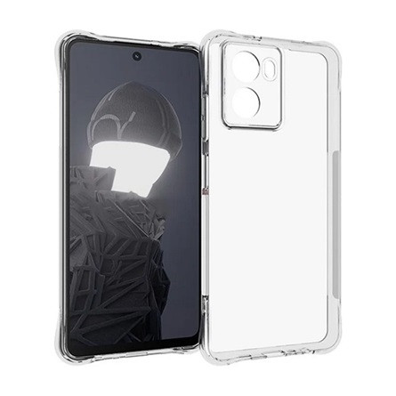 Gigapack HMD Fusion GIGAPACK Szilikon telefonvédő ütésállóság, légpárnás sarok, ÁTLÁTSZÓ
