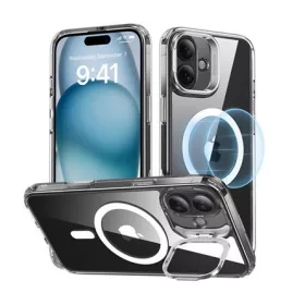   Esr iPhone 16 ESR CLASSIC HALOLOCK szilikon telefonvédő ütésállóság, MagSafe, ÁTLÁTSZÓ