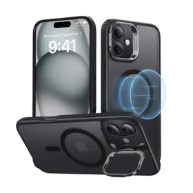   Esr iPhone 16 ESR CLASSIC HALOLOCK szilikon telefonvédő ütésállóság, MagSafe, FEKETE