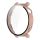 Gigapack Huawei Watch GT 5 Pro 42mm GIGAPACK Műanyag keret BUMPER, ütésállóság + kijelzővédő üveg, RÓZSASZÍN