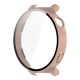 Gigapack Huawei Watch GT 5 Pro 42mm GIGAPACK Műanyag keret BUMPER, ütésállóság + kijelzővédő üveg, RÓZSASZÍN
