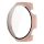 Gigapack Huawei Watch GT 5 Pro 46mm GIGAPACK Műanyag keret BUMPER, ütésállóság + kijelzővédő üveg, RÓZSASZÍN