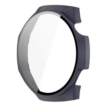Gigapack Huawei Watch GT 5 Pro 46mm GIGAPACK Műanyag keret BUMPER, ütésállóság + kijelzővédő üveg, SÖTÉTKÉK