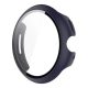 Gigapack Google Pixel Watch 3 41mm GIGAPACK Műanyag keret BUMPER, ütésállóság + kijelzővédő üveg, SÖTÉTKÉK