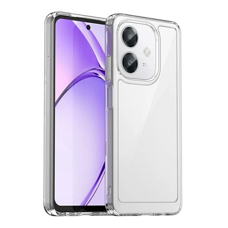 Gigapack Oppo A40M GIGAPACK Szilikon telefonvédő ütésállóság, átlátszó hátlap, ÁTLÁTSZÓ