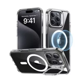   Esr iPhone 16 Pro ESR CH HALOLOCK szilikon telefonvédő ütésállóság, MagSafe, ÁTLÁTSZÓ