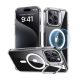 Esr iPhone 16 Pro Max ESR CH HALOLOCK szilikon telefonvédő ütésállóság, MagSafe, ÁTLÁTSZÓ