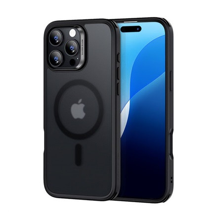 Esr iPhone 16 Pro ESR CLASSIC HYBRID szilikon telefonvédő ütésállóság, MagSafe, FEKETE