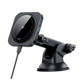   ESR HALOLOCK Qi2 autós tartó műszerfalra, wireless, FEKETE