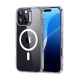 Esr iPhone 16 Pro Max ESR HYBRID HALOLOCK szilikon telefonvédő ütésállóság, matt, ÁTLÁTSZÓ