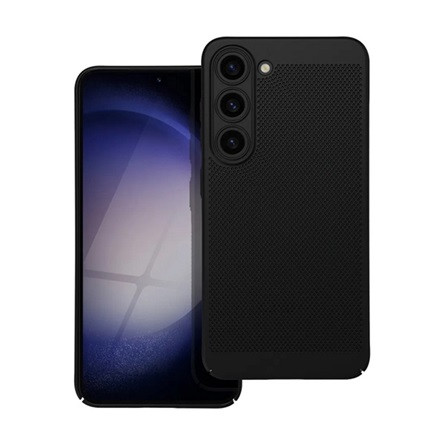 Gigapack Samsung A16 5G GIGAPACK Műanyag telefonvédő légáteresztő, kameravédő, FEKETE