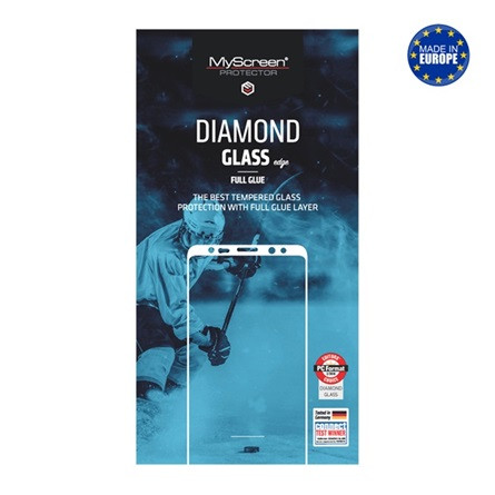 Myscreen vivo V40 SE MYSCREEN DIAMOND GLASS EDGE képernyővédő üveg 2.5D, 9H, FEKETE