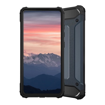 Gigapack iPhone 16 GIGAPACK Defender szilikon telefonvédő ütésállóság, fémhatás, SÖTÉTKÉK