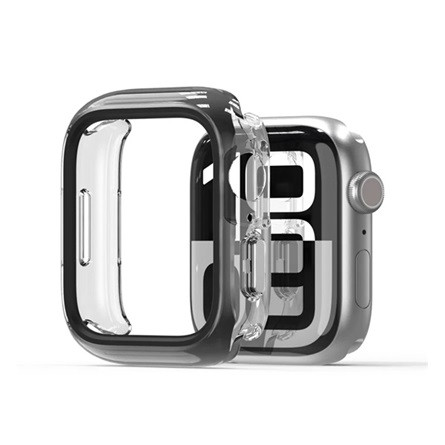 Dux Ducis Apple Watch Series 10 46mm DUX DUCIS CAMO szilikon keret BUMPER, ütésállóság, FEKETE