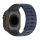 Dux Ducis Apple Watch Series 5 44mm DUX DUCIS CS pótszíj egyedi méret, mágneses, SÖTÉTKÉK/FEKETE