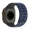 Dux Ducis Apple Watch Series 5 44mm DUX DUCIS CS pótszíj egyedi méret, mágneses, SÖTÉTKÉK/FEKETE