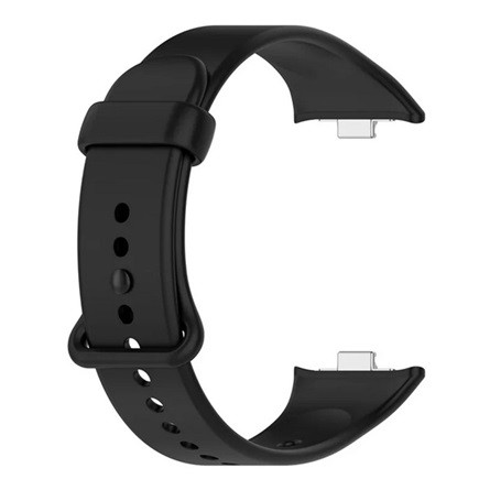 Gigapack Xiaomi Smart Band 9 Pro GIGAPACK Pótszíj egyedi méret, szilikon, FEKETE