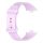 Gigapack Xiaomi Smart Band 9 Pro GIGAPACK Pótszíj egyedi méret, szilikon, LILA