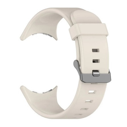 Gigapack Google Pixel Watch 3 45mm GIGAPACK Pótszíj egyedi méret, szilikon, BÉZS