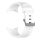 Gigapack Google Pixel Watch 3 45mm GIGAPACK Pótszíj egyedi méret, szilikon, FEHÉR