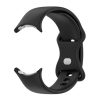 Gigapack Google Pixel Watch 3 41mm GIGAPACK Pótszíj egyedi méret, szilikon, FEKETE