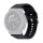 Gigapack Amazfit Active Edge GIGAPACK Pótszíj egyedi méret, szilikon, FEKETE