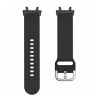 Gigapack Amazfit Active Edge GIGAPACK Pótszíj egyedi méret, szilikon, FEKETE