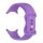 Gigapack Google Pixel Watch 3 41mm GIGAPACK Pótszíj egyedi méret, szilikon, LILA