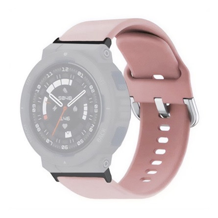 Gigapack Amazfit Active Edge GIGAPACK Pótszíj egyedi méret, szilikon, RÓZSASZÍN