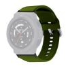 Gigapack Amazfit Active Edge GIGAPACK Pótszíj egyedi méret, szilikon, SÖTÉTZÖLD