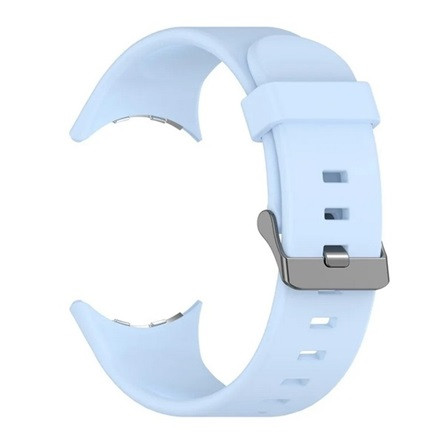 Gigapack Google Pixel Watch 3 45mm GIGAPACK Pótszíj egyedi méret, szilikon, VILÁGOSKÉK