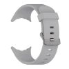 Gigapack Google Pixel Watch 3 45mm GIGAPACK Pótszíj egyedi méret, szilikon, VILÁGOSSZÜRKE