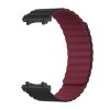 Gigapack Amazfit T-Rex 3 GIGAPACK Pótszíj egyedi méret, mágneses, FEKETE/BORDÓ