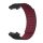 Gigapack Amazfit T-Rex 3 GIGAPACK Pótszíj egyedi méret, mágneses, FEKETE/BORDÓ