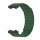 Gigapack Amazfit T-Rex 3 GIGAPACK Pótszíj egyedi méret, mágneses, SÖTÉTZÖLD