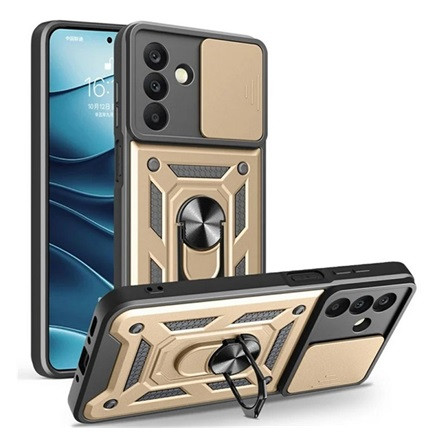 Gigapack Samsung A26 5G GIGAPACK Defender szilikon telefonvédő ütésállóság, kameravédő, ARANY