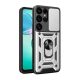 Gigapack Samsung S25 Ultra GIGAPACK Defender szilikon telefonvédő ütésállóság, kameravédő, EZÜST
