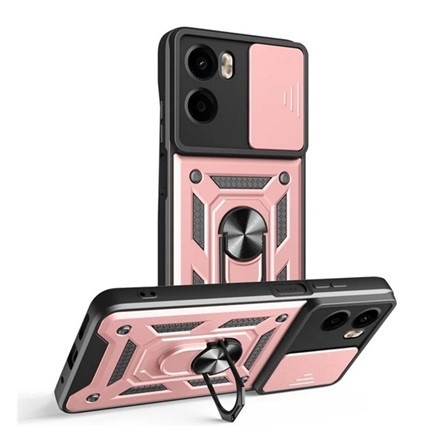 Gigapack Motorola Moto G05 GIGAPACK Defender szilikon telefonvédő ütésállóság, kameravédő, ROZÉARANY
