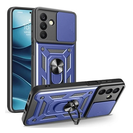 Gigapack Samsung A26 5G GIGAPACK Defender szilikon telefonvédő ütésállóság, kameravédő, SÖTÉTKÉK