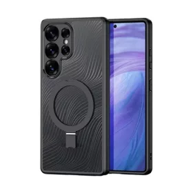   Dux Ducis Samsung S25 Ultra DUX DUCIS AIMO szilikon telefonvédő ütésállóság, hullám, FEKETE